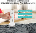Cordless Electric Vacuum Pump for Vacuum Storage Bags Travel Air Pump, Portable USB Rechargeable Seal & Compression Bag Pump 