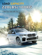 Tuyoung Lockable 220lbs Roof Rack Cross Bars Compatible with BMW X5 G05 2019-2026, Heavy Duty Aluminum Roof Rails Crossbars Bike Kayak Snowboard Rooftop Cargo Carrier SUV Luggage Accessories