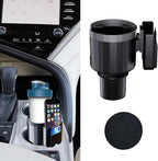 Adjustable Large Cup Holder Adapter, Universal Storage Expander Big Cup Holder Change Organizer for Most Vehicles