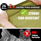 Frelaxy Emergency Blanket 2-Pack/4-Pack, Extra-Thick Extra-Large Space Blankets with Whistles, Storage Pouchs, and EVA case, 