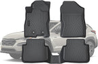 TPE Floor Mats for 2024 2025 2026 Subaru Crosstrek All Weather Car Floor Liners Fit Toyota Corolla Accessories Black