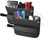 FLORICH Car Seat Gap Filler Organizer, 2-in-1Seats Gap Filler Organizer and Storages Between Seat Car Gap Filler, Car Organizer Front Seat Universal Fit for Car SUV Truck