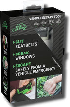 Line Cutterz "VET" Vehicle Escape Tool (Glow-in-the-Dark)