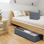 6 Pack Under Bed Storage Containers + 6 Pack Clothes Storage Bags