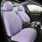 Coverado Car Seat Covers Full Set, 5 Seats Front Seat Cover and Back Seat Covers for Cars, Automotive Seat Covers Leather Wat