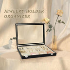 Stratalife Jewelry Organizer Bracelet Holder Organizer Box Earring Storage Drawer Jewelry Display Anti Tarnish Ring Holder Fo