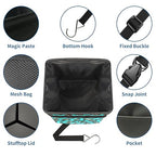 Car Trash Can – Multi-Purpose, Lightweight and Portable with Durable Water-Resistant Coating, No Installation Required, Practical and Ample Capacity, Variety of Colors.Tiger Pattern