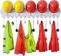 Wall Mounted Hard Hat Rack Hanger Hook Safety Helmet Holder Organizer, Construction Worker Hard Hat Fixer Placement helmet Ha