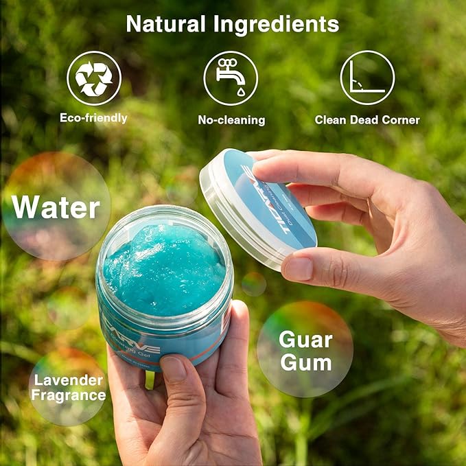 TICARVE Cleaning Gel for Car Cleaning Kit Detailing Putty Auto Cleaning Putty Detailing Gel Detail Tools Car Interior Cleaner