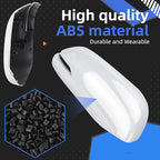 Passenger Side Mirror Cover Replacement for Honda CRV 2017 2018 2019 2020 2021 2022 - Right Side Mirror Covers, Rear View Mirrors Cap Accessories With Lamp, White