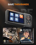 ANCEL HD431 Heavy Duty Truck Scanner, DPF Regen & Forced Reset for Paccar & Detroit Engines, Full System Diagnostics Diesel
