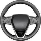 MEWANT Hand Sewn Steering Wheel Cover for Toyota Camry 2018-2019/Toyota Avalon 2019/Toyota Corolla 2019-2020/Toyota RAV4 2019 Steering Wheel Accessories