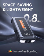 TREKURE Portable Car Battery Jump Starter 4000A 16800mAh Jump Box, Car Battery Jumper Starter Portable Jumper Cables for