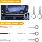 GOOACC - GRC-49 19Pcs Trim Removal Tool Set & Clip Plier Upholstery Remover Nylon Car Panel Removal Set with Portable Storage