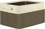 BALEINE 1 Pack Fabric Closet Storage Bins for Shelves, Linen Closet Organizers and Storage, Decorative Baskets for Organizing