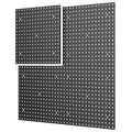 TORACK 4 PCS 16 x16 in Pegboard Panels for Wall Garage Tools Organizer Pegboard for Workbench, Modular Peg Board Tool Board(P
