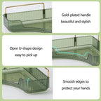 shuang qing 2-Tier Corner Bathroom Counter Organizer – Storage Shelf for Makeup, Perfume & Skincare, Space-Saving Countertop 