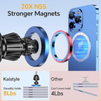 Kaistyle for Magsafe Car Mount【20 Strong Magnets】Magnetic Phone Holder for Car Phone Holder Mount Dash Mounted Holders Cell Phone Holders for Your Car Accessories for Women Men for iPhone 17 16 15 14