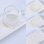 NiuYichee 2 Pcs Water Absorbing Stone Trays, Kitchen/Bathroom Sink Soap Dish, Diatomite Tray Used for Hand Soap & Cosmetic Bo