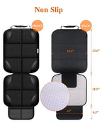 Meolsaek Car Seat Protector for Child Car Seat, Durable 600D Fabric Waterproof Car Seat Cover with Thick Pad Non-Slip Backing