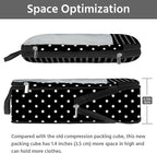 7 Pcs Compression Packing Cubes for Travel, Waterproof Suitcase Luggage Backpack Organizer with Toiletry Bag Travel Essential