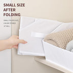 Homsorout Closet Baskets for Shelves Trapezoid - Decorative Storage Baskets with Handle, Closet Bins for Organization, Shelf 