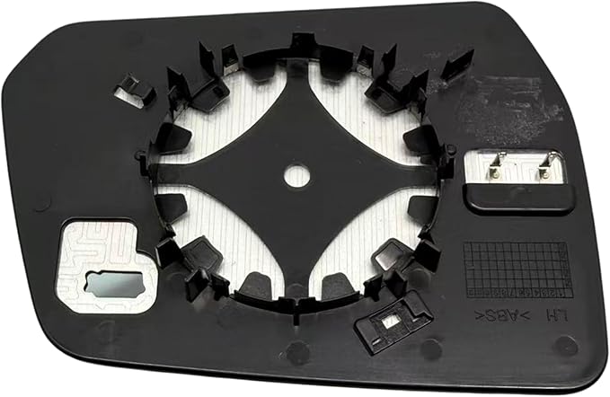 Left Driver Side Heated Mirror Glass Compatible with 2017-2023 GMC Acadia, 2018-2023 Chevrolet Traverse, Replacement Without Blind Spot & Auto-Dimming