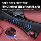 No Drop Seat Guard, Car Seat Gap Filler, Car Gap Filler Organizer, Universal Drop Seat Guards for Cars, Car Accessories Interior Prevent Stop Cellphone Wallet Keys Coins and Card from Dropping