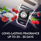 Car Air Fresheners, 6 Pack, Cherry, Car Fresheners Vent Clips, Long Lasting Air Freshener, Car Refresher for Men Women