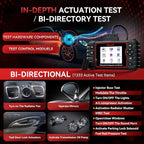 Bidirectional Diagnostic Tool for Porsche/Cayenne, iCarsoft 2026 POR V3.0 All System OBD2 Scanner, 27 Resets +12 Extra Services