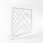 Nexu 6-Pack Metal Mesh Shelf Dividers for Closet Organization, Ultra-Stable Under-Shelf Hook Design, Matte Non-Slip Heavy Dut