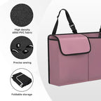 Car Trunk Organizer, Waterproof Collapsible Cargo Bag with 4 Pockets,Backseat Hanging Large Storage with Adjustable Straps, St