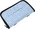 Car Tissue Holder Car Visor Organizer Tissue Box Holder for Car Sun Visor Organizer with Car Vehicle Accessories Essentials Interior for Women Men Sky Blue Leopard Print