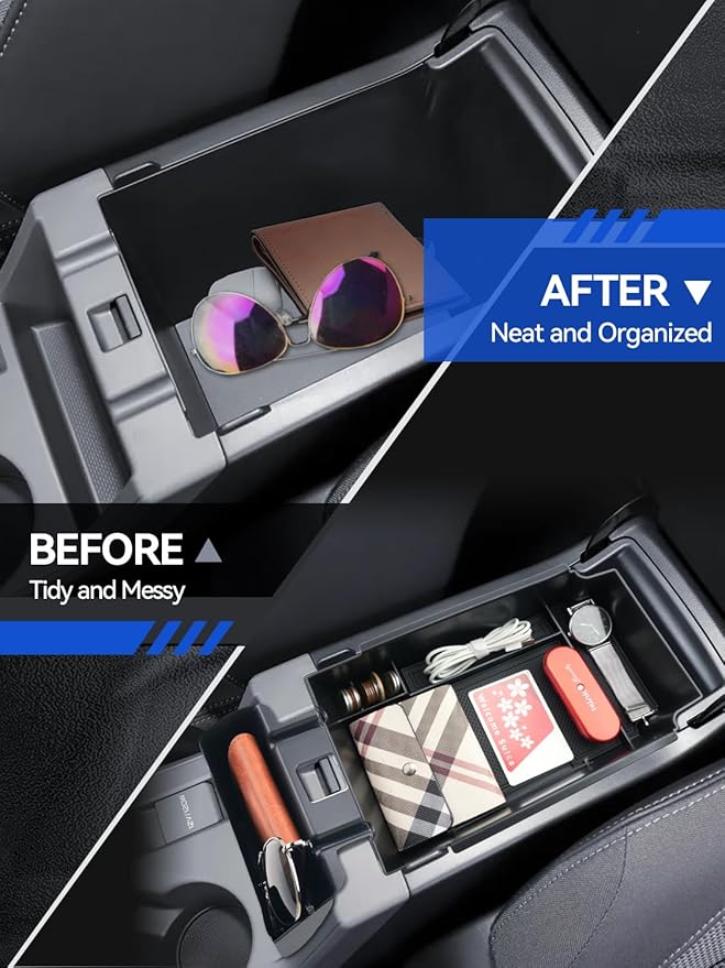 for Model 3 Center Console Organizer Armrest Tray Middle Storage Box Insert Container Durable ABS Plastic Accessories 2024 2025