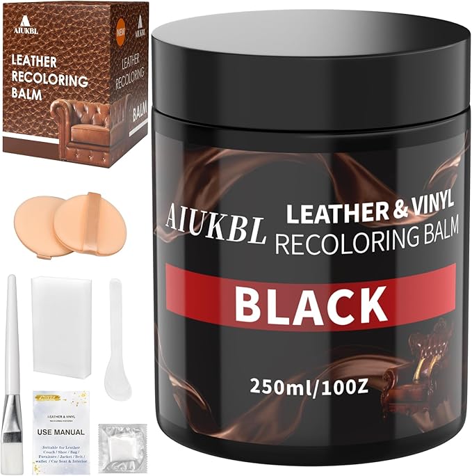 Leather Recoloring Balm, Leather Color Restorer, Leather Restorer for Couches, Leather Scratch Remover, Leather Scratch Repai