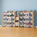 SpaceAid Large Toy Storage Organizer with 24 Bins and 3 Shelves, Toy Organizers Storage Bookshelf, Kids Bin Shelf Box Bookcas