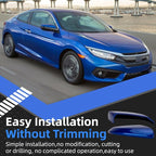 Passenger Side Mirror Cover Replacement for Honda Civic 2016-2021, Insight 2019-2021 - Right Side Mirror Covers, Rear View Mirrors Cap Dazzling Blue