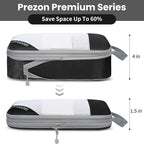 Compression Packing Cubes for Travel, Lightweight Vacation Travel Essentials, Travel Accessories for Suitcase Organizer Bags 