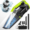 Cordless Car Vacuum Lightweight High Power Handheld Vacuum Cleaner with LED Light, Hand Vacuum for Car Home Office and Pet Ha