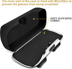 Sunglass Holder for Car Visor Clip, Car Accessories Visor Glasses Holder, Vehicle Visor Accessories Sunglass Holder, Car Sunglass Holder Suitable for Truck and Sedan to Place Sunglass (Black)