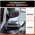 Glossy Black Mirror Cover Caps Rearview Side Mirror Covers Fit for BMW G20 G21 G30 G31 G11 G12 G14 G15 G16 2017 2018 2019 2020 2021 2022 Left Driver Side Right Passenger Side-2 PCS