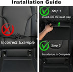 Car Seat Organizers,Multi-functional Back Seat Protectors, Storage Pouches, and Tray Holders (for Cars, Kids, Seat Back and Rear Seats) (Plain Beige, 1 Pcs)