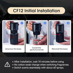 Ceeniu Car Air Fresheners - F26/CF12/F39 Dedicated Perfume Refill - 45ml - Can be Used for 2~6 Months - Made with Natural Pla