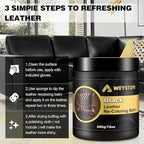Leather Recoloring Balm, 12oz Large Size Leather Dye, Color Restorer, Scratch Repair, Furniture & Couch Restorer Kit, Repair 