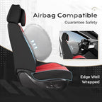 Coverado Seat Covers, Car Seat Covers Front Seats, Car Seat Cover, Car Seat Protector Waterproof, Seat Cushion Nappa Leather 