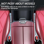 LEIWOOR 2 Pcs Car Seat Gap Filler，PU Leather Fill The Gap Between Seat and Center Console，Universal Fit Organizer for Car SUV Truck