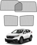 Car Window Shades for Honda-CRV(2017-2022),4 Pack Car Window Cover for Baby Sun Shade Blocker Breathable Mesh,Reduce UV Rays & Heat Insulation Privacy Protection for Camping, Travel, Sleep
