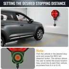 Garage Parking Sensor & Garage Parking Aid with LED Stop Light, Adjustable Ultrasonic Park Assistant for Car Stop Indicator w