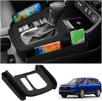Autorder Silicone Center Console Organizer for 2023-2026 Honda CRV CR-V Accessories Seat Gap Storage Box Soft Gear Shift Panel Trim Cover