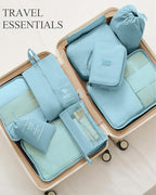 Packing Cubes 10 PCS, Mesh Breathable Luggage Organizers Bags, Packing Organizers, Durable Travel Essentials Bags Set, Travel